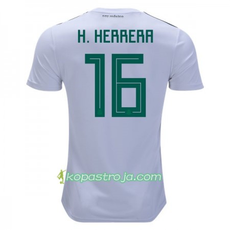 Billiga Fotbollströjor Mexiko H.Herrera 16 VM 2018 Borta tröja